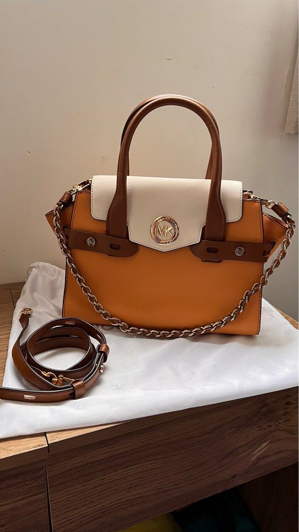 Michael Kors Carmen XS Flap, Luxury, Bags & Wallets on Carousell