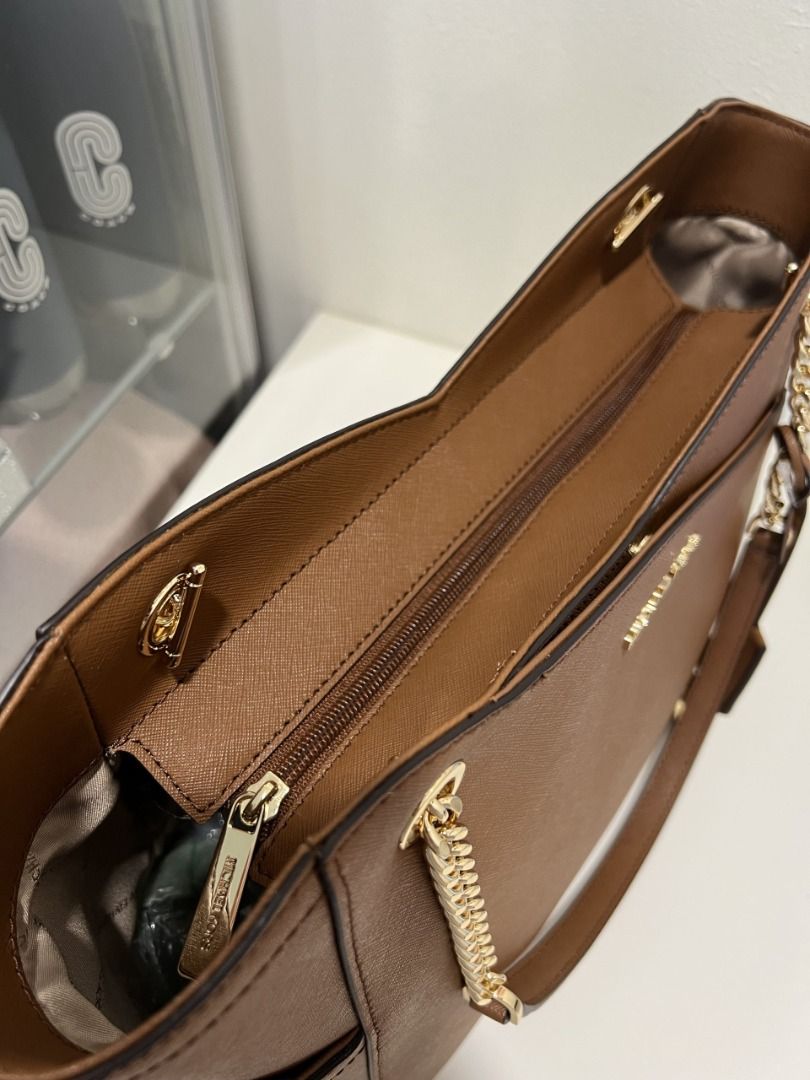 Michael Kors Jet Set Travel Large X Chain Shoulder Tote Luggage