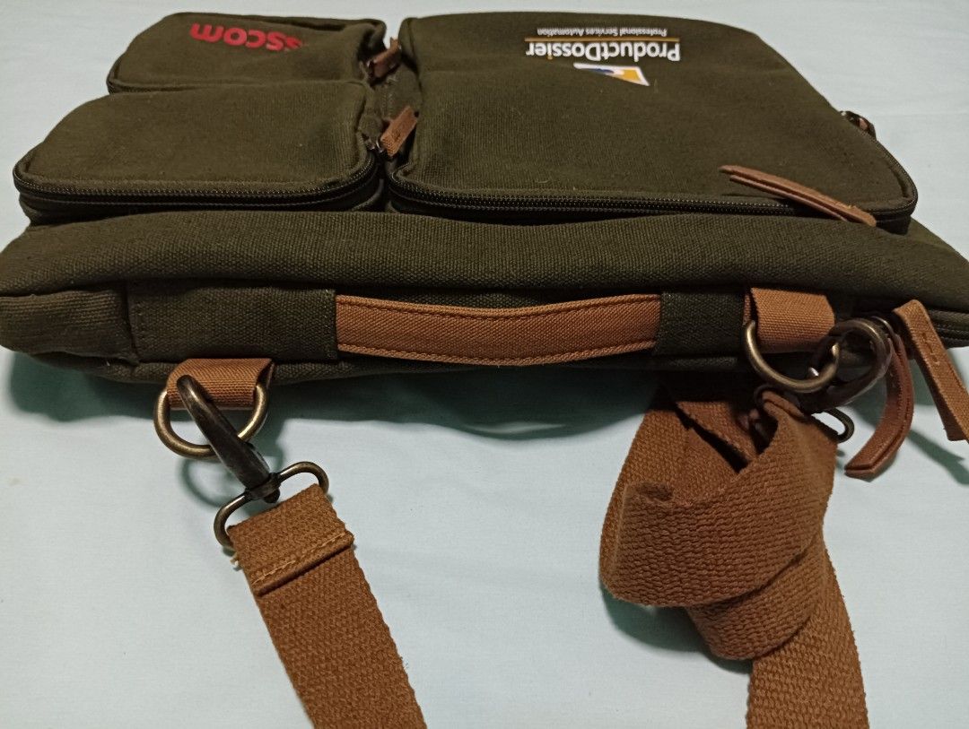 Military canvass bag Jansport on Carousell