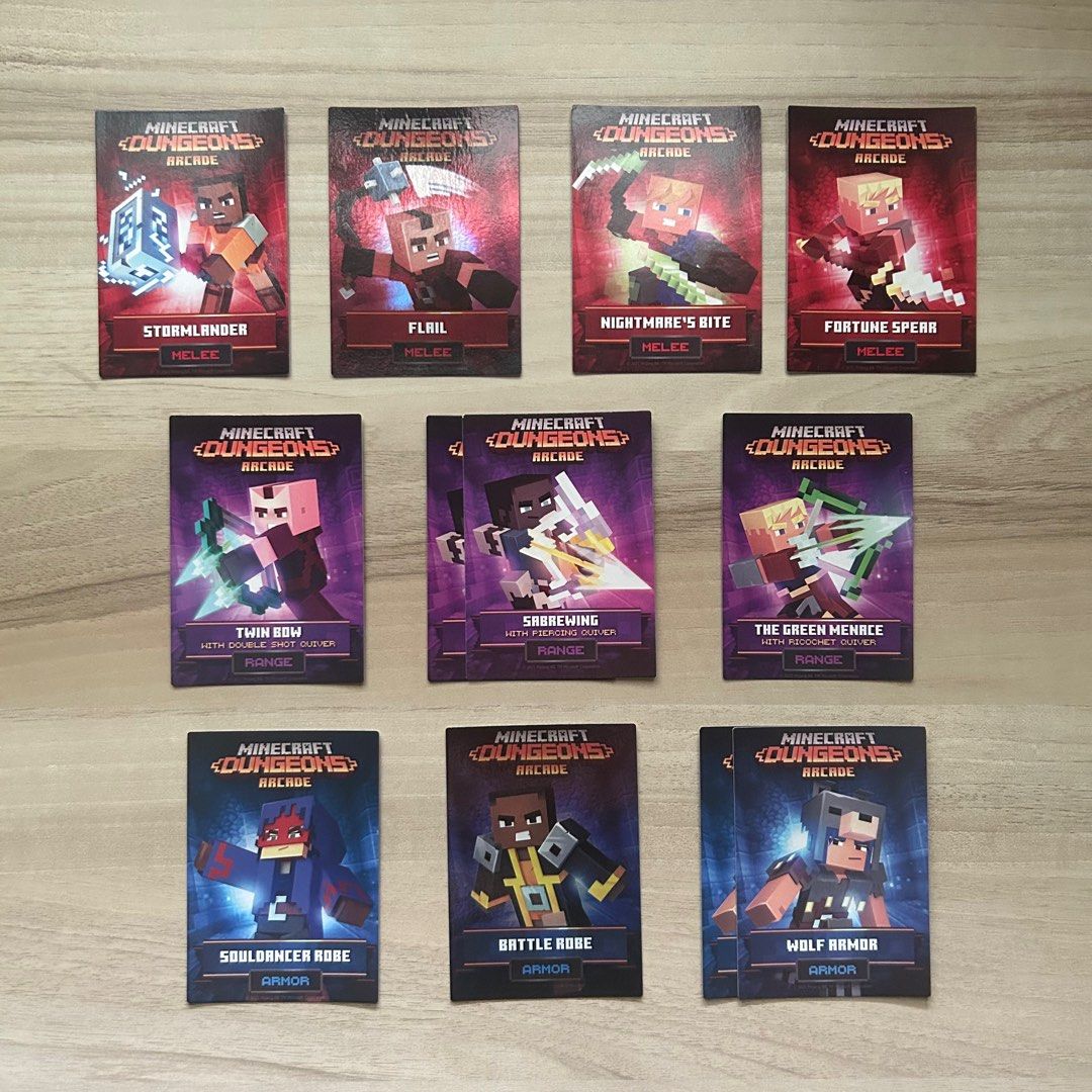 minecraft dungeons arcade & minecraft dungeons hidden depths series 1