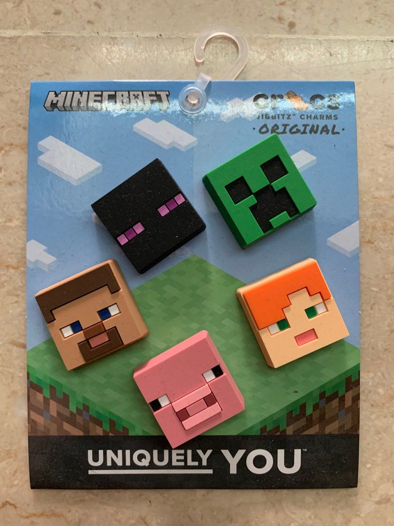 Minecraft Jibbitz Charm, Babies & Kids, Babies & Kids Fashion on Carousell
