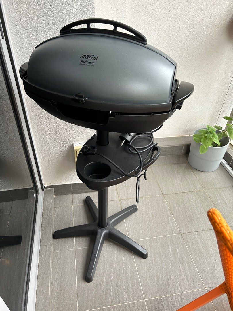 Electric grill with stand online