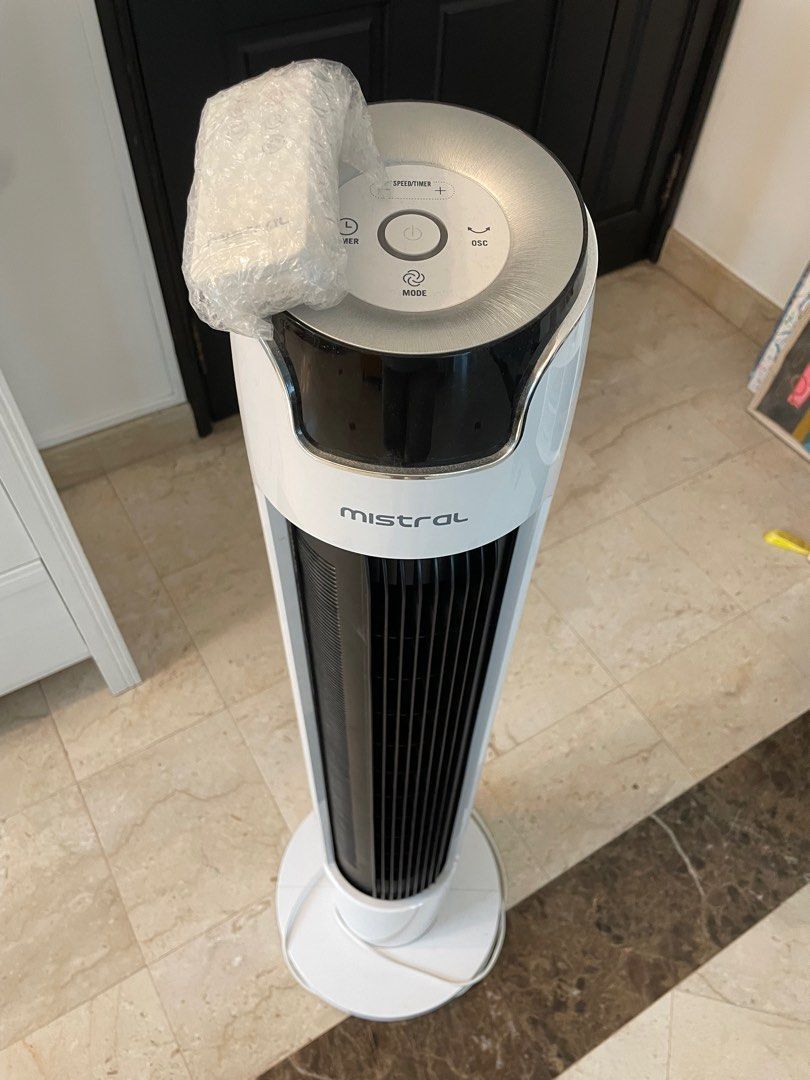 Mistral Tower Fan (MFD4880R), Furniture & Home Living, Lighting & Fans
