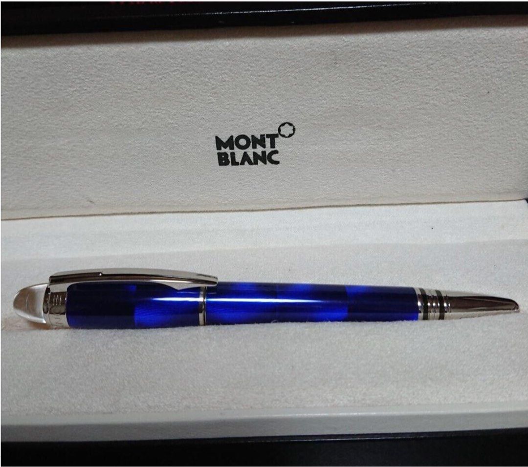 Montblanc Starwalker Cool Blue Fountain Pen Luxury Accessories