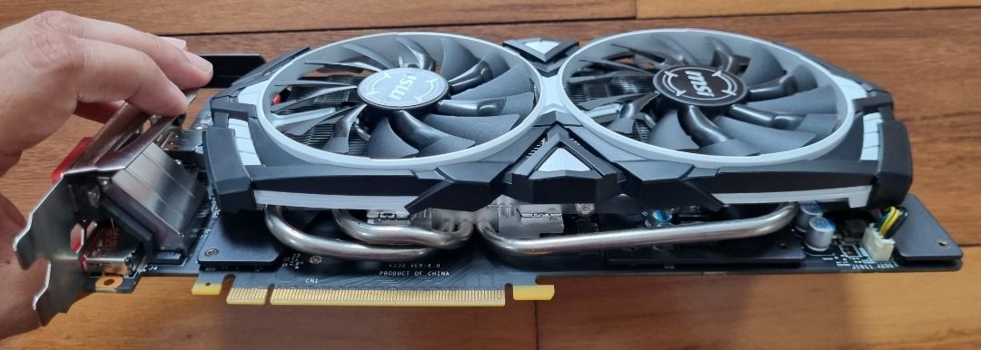 MSI GeForce GTX 1070 ARMOR 8G OC Graphics Card