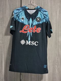 Napoli FC Home Jersey 20/21, BNWT, Kappa Football Soccer Shirt