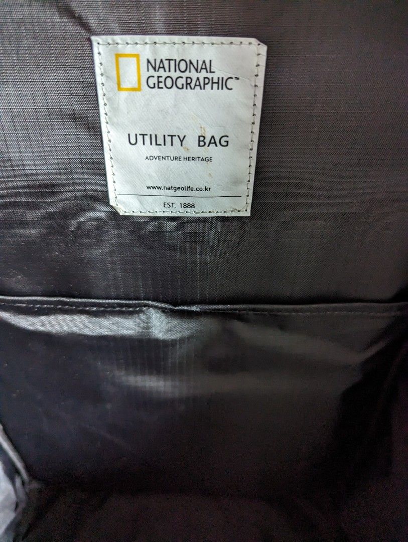 NatGeo National Geographic Bag, Men's Fashion, Bags, Backpacks on Carousell