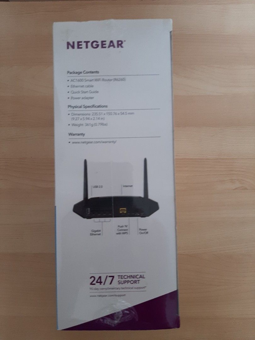NETGEAR AC 1600 Wifi Router Dual Band Gigabit, Computers & Tech, Parts ...