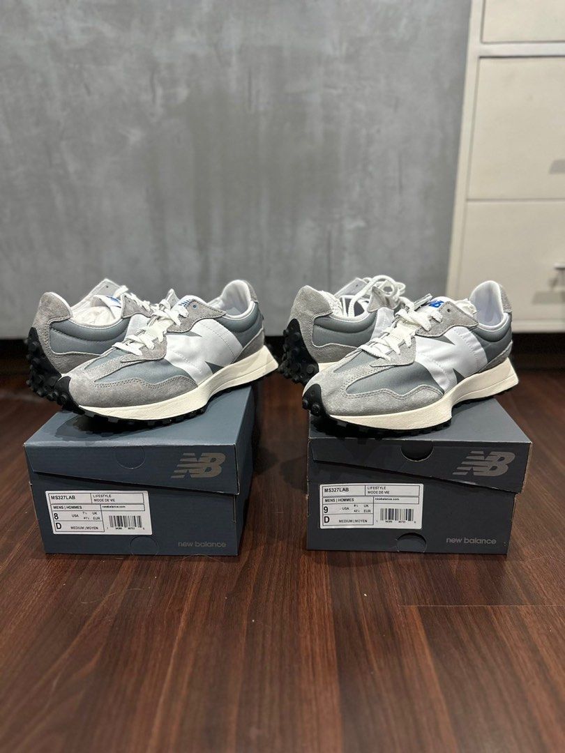 327 new balance grey