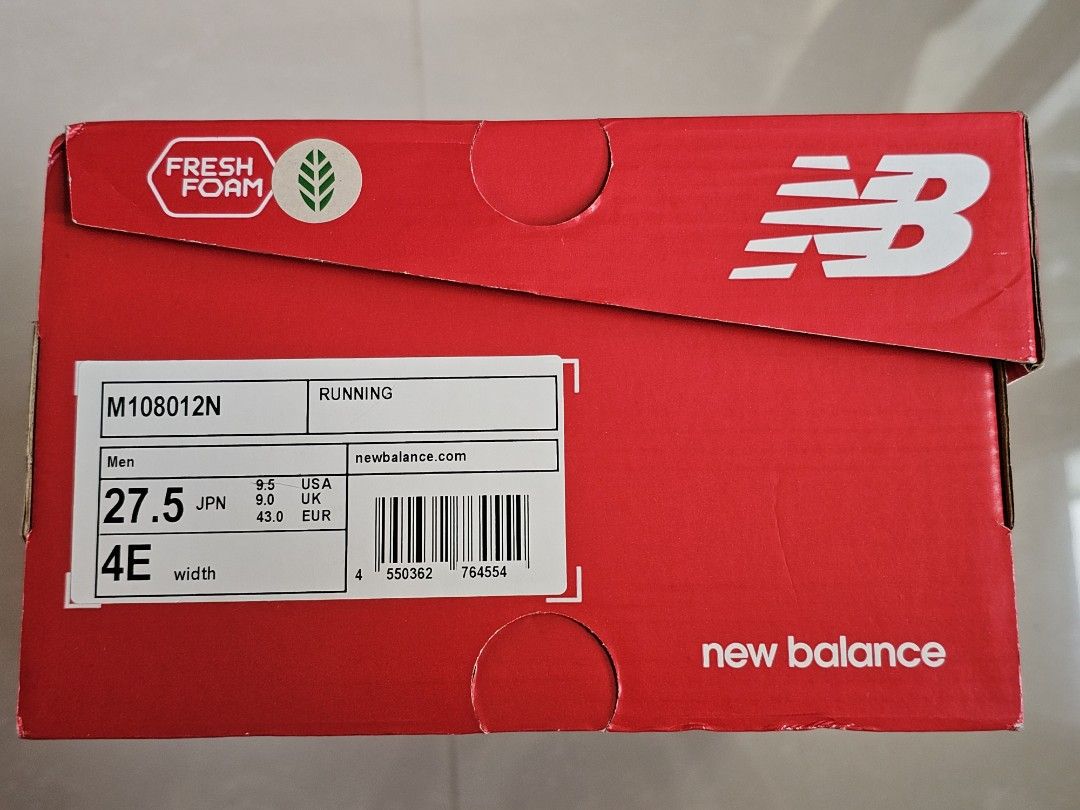 全新日本版New Balance Fresh Foam X 1080v12, 男裝, 鞋, 波鞋- Carousell