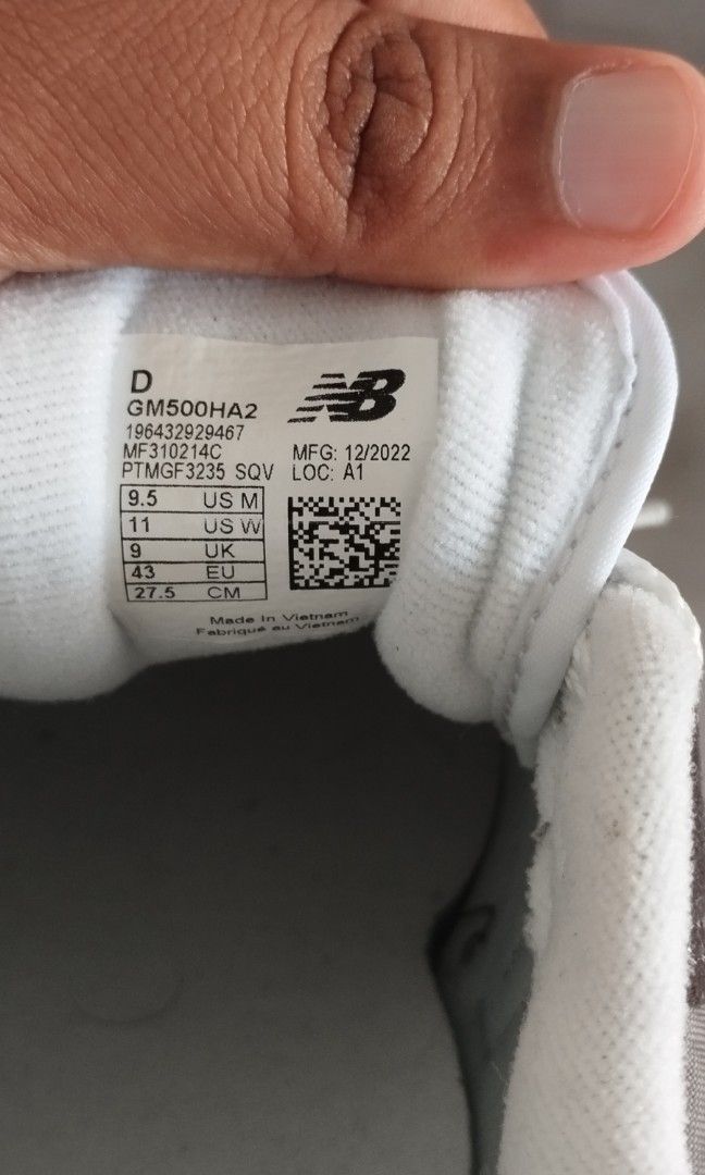 New Balance US M 9.5 UK 9 EU 43 27.5 CM Men s Fashion