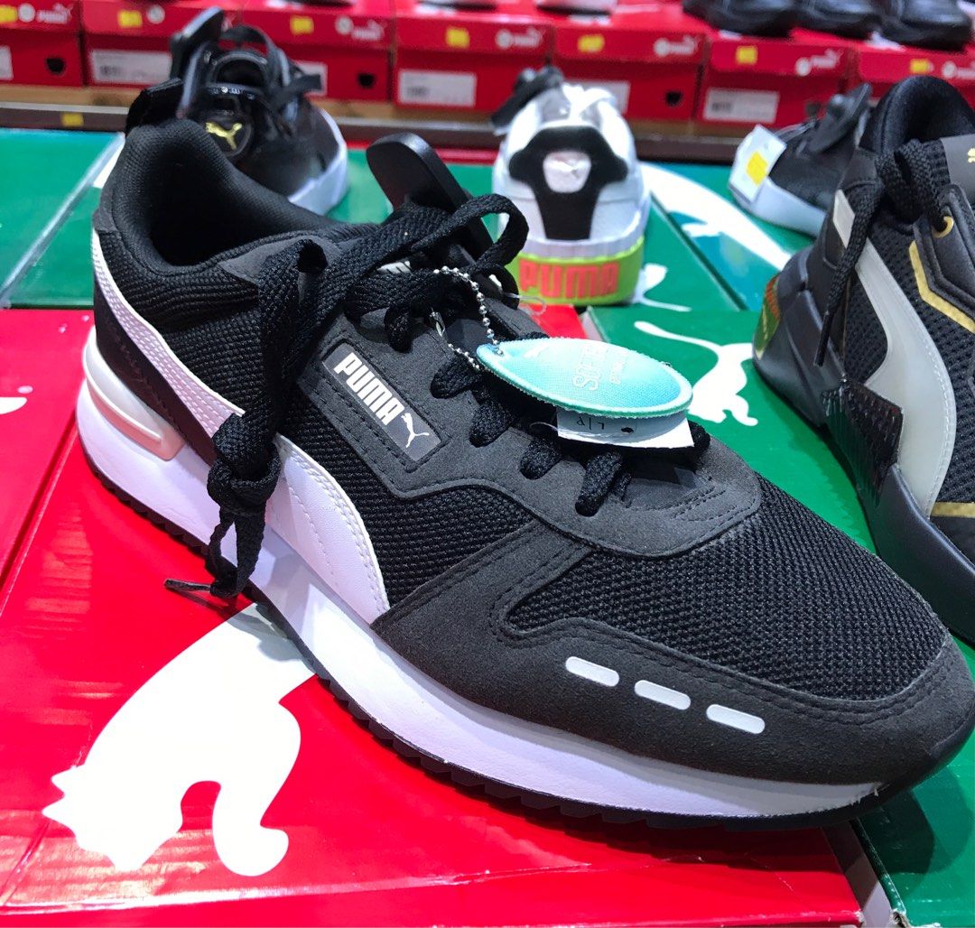 BRAND NEW PUMA R78 Trainers 10UK Black Men s Fashion