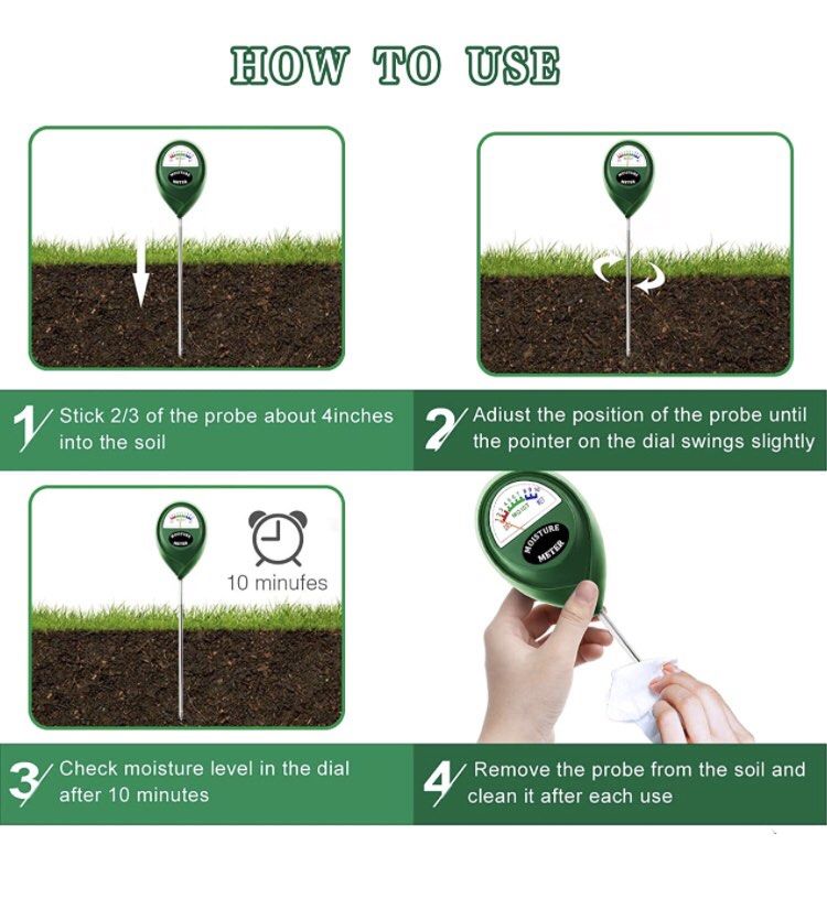 New Soil Moisture Sensor Meter, Moisture Meter for Plants, Plant Water