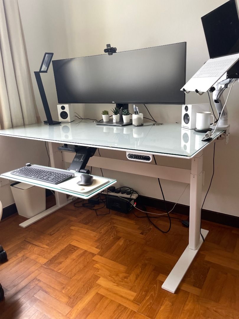 XDESK AIR STUNNING Standing Desk (160 cm L / 80 cm W), Furniture