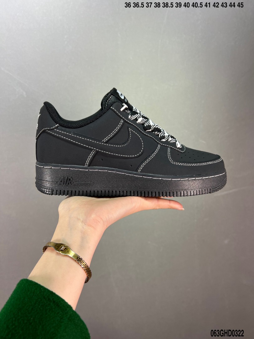 Black Dripping Custom Air Force 1 Sneakers 7 Y / 8.5 W