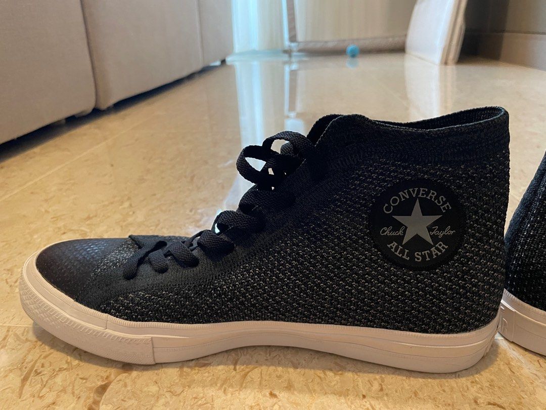 Chuck taylor flyknit best sale high top