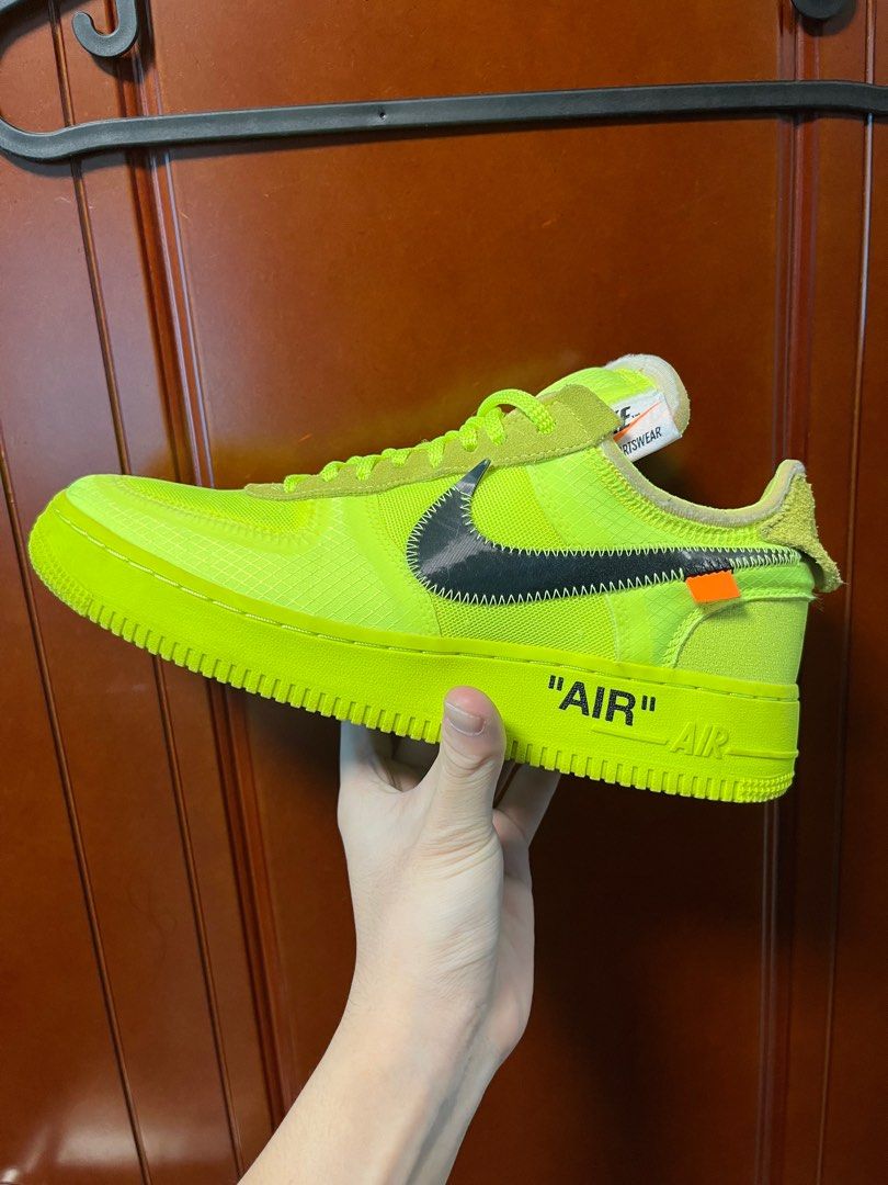 træfning korruption Produktiv NIKE X OFF-WHITE THE 10: NIKE AIR FORCE 1 LOW US 7.5, 名牌, 鞋及波鞋- Carousell