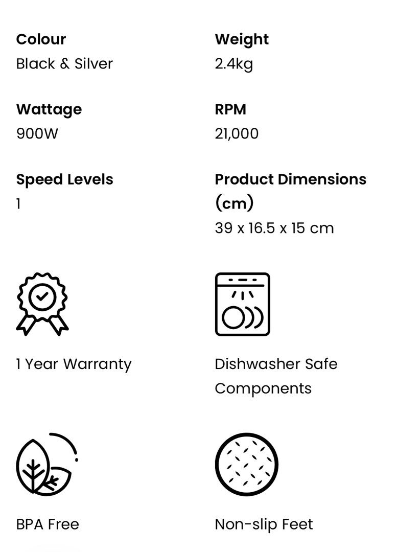 Ninja Pro Blender, TV & Home Appliances, Kitchen Appliances, Juicers