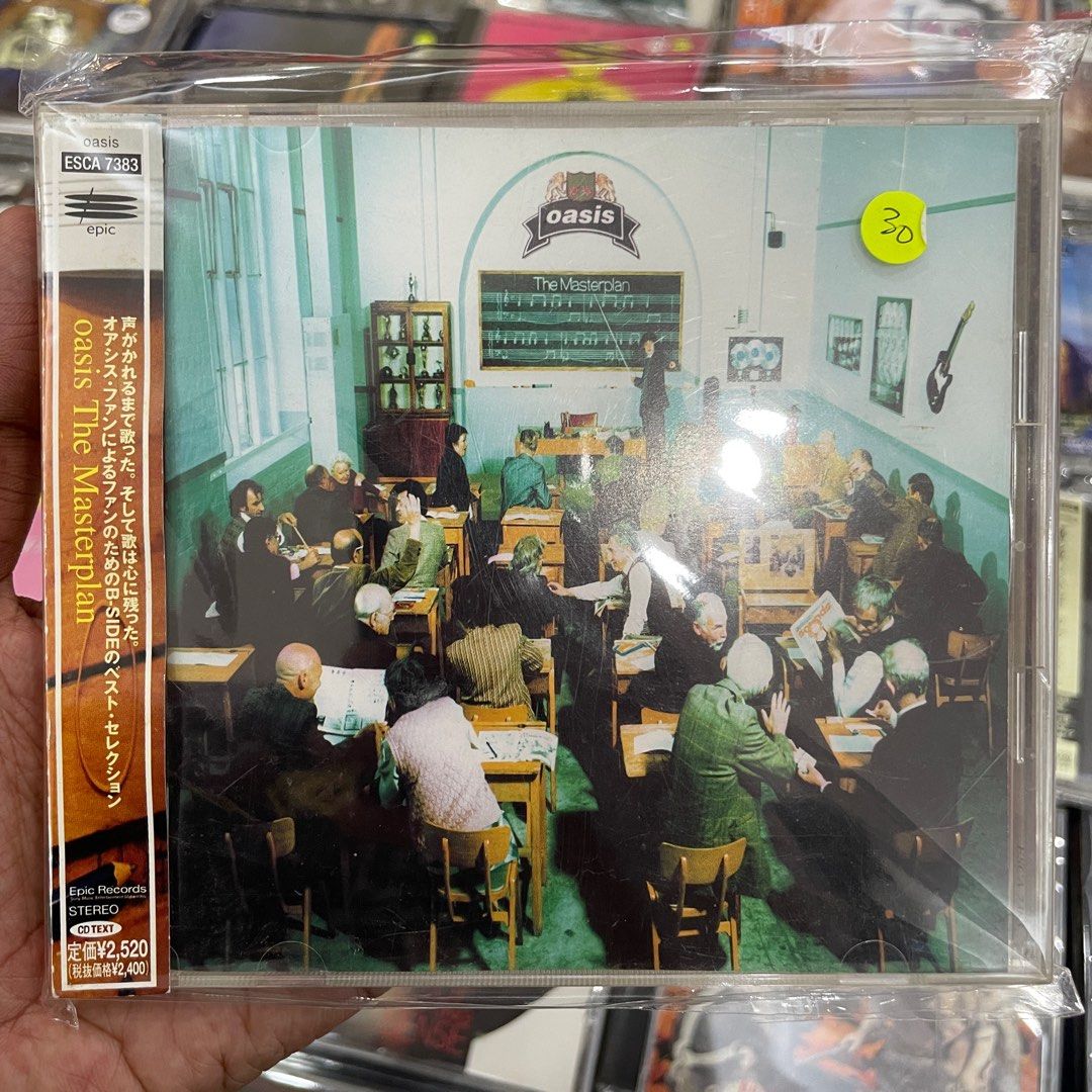 Oasis The Masterplan Japan Pressed CD not lp ep cassette keset, Hobbies   Toys, Music  Media, CDs  DVDs on Carousell