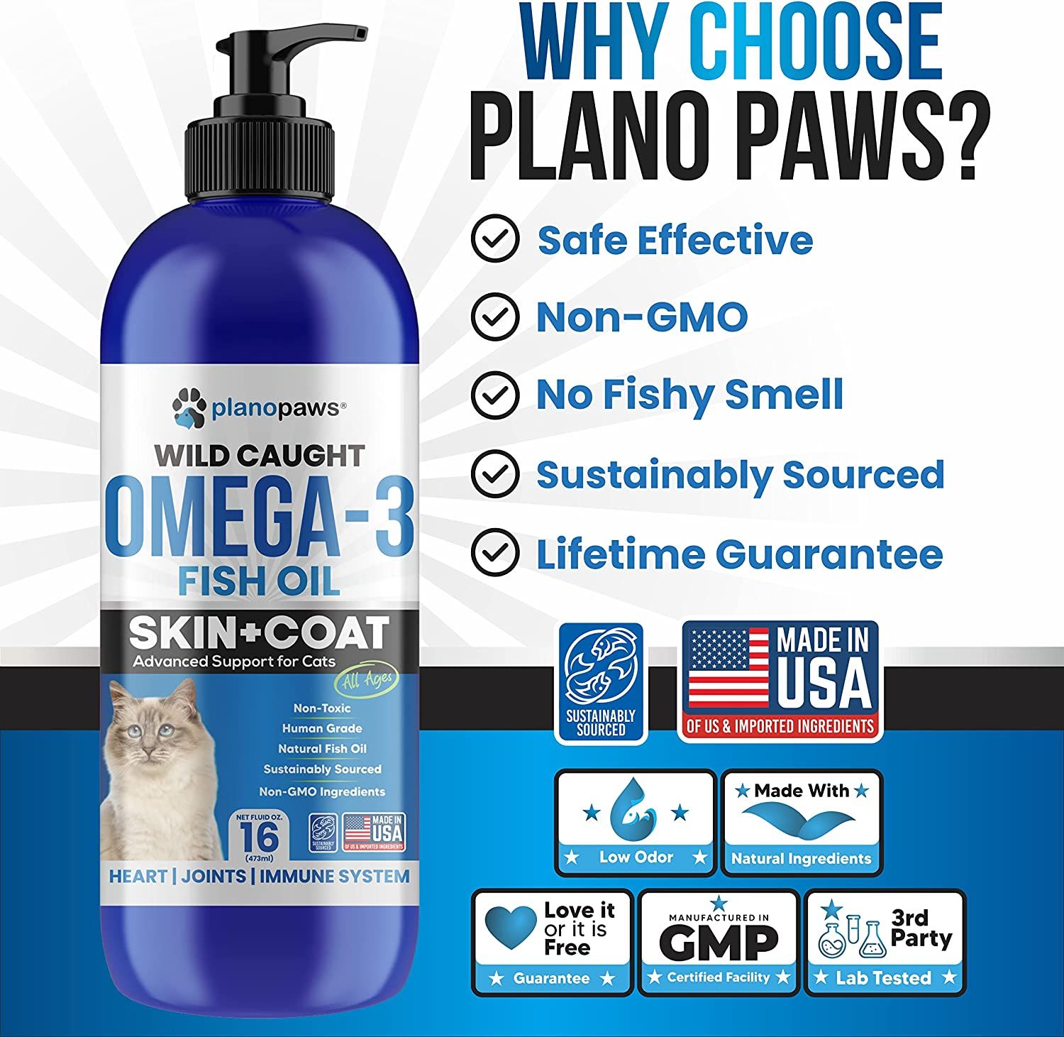 Omega 3 shop for cat dandruff