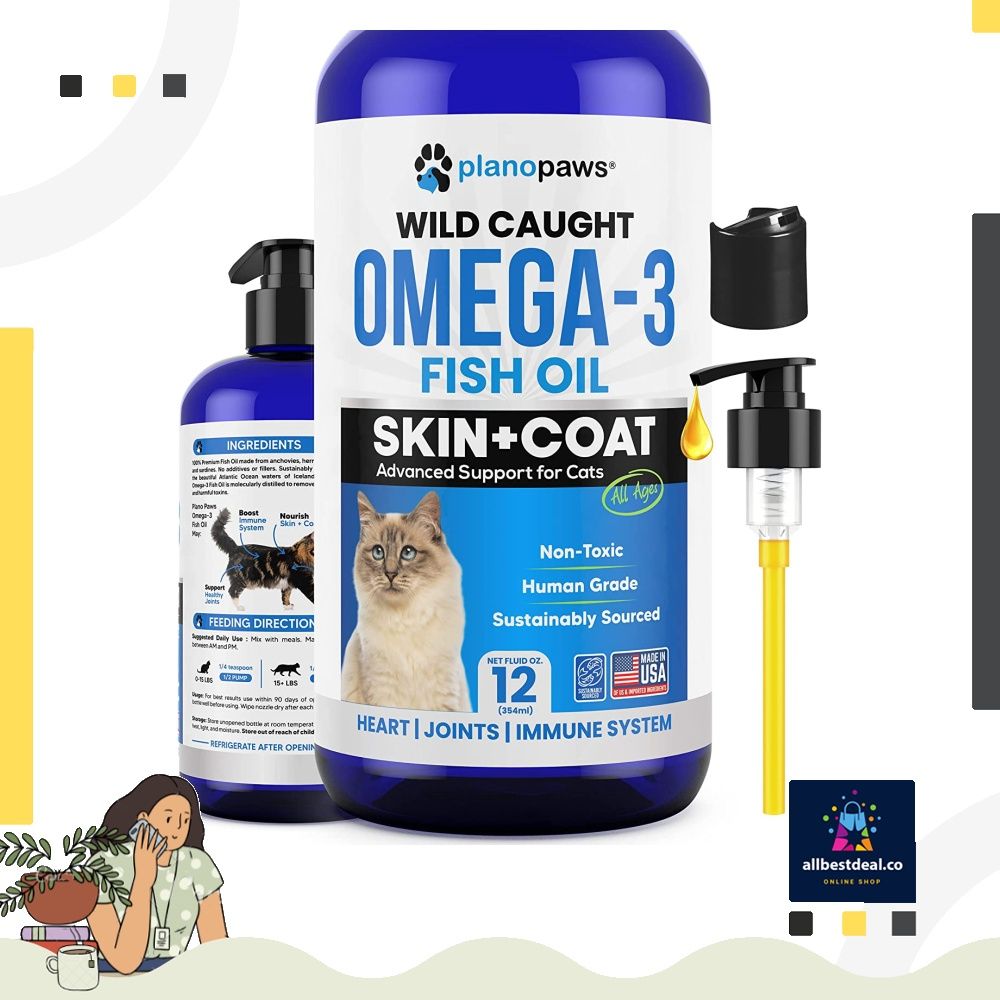 Fish oil sales supplements for cats