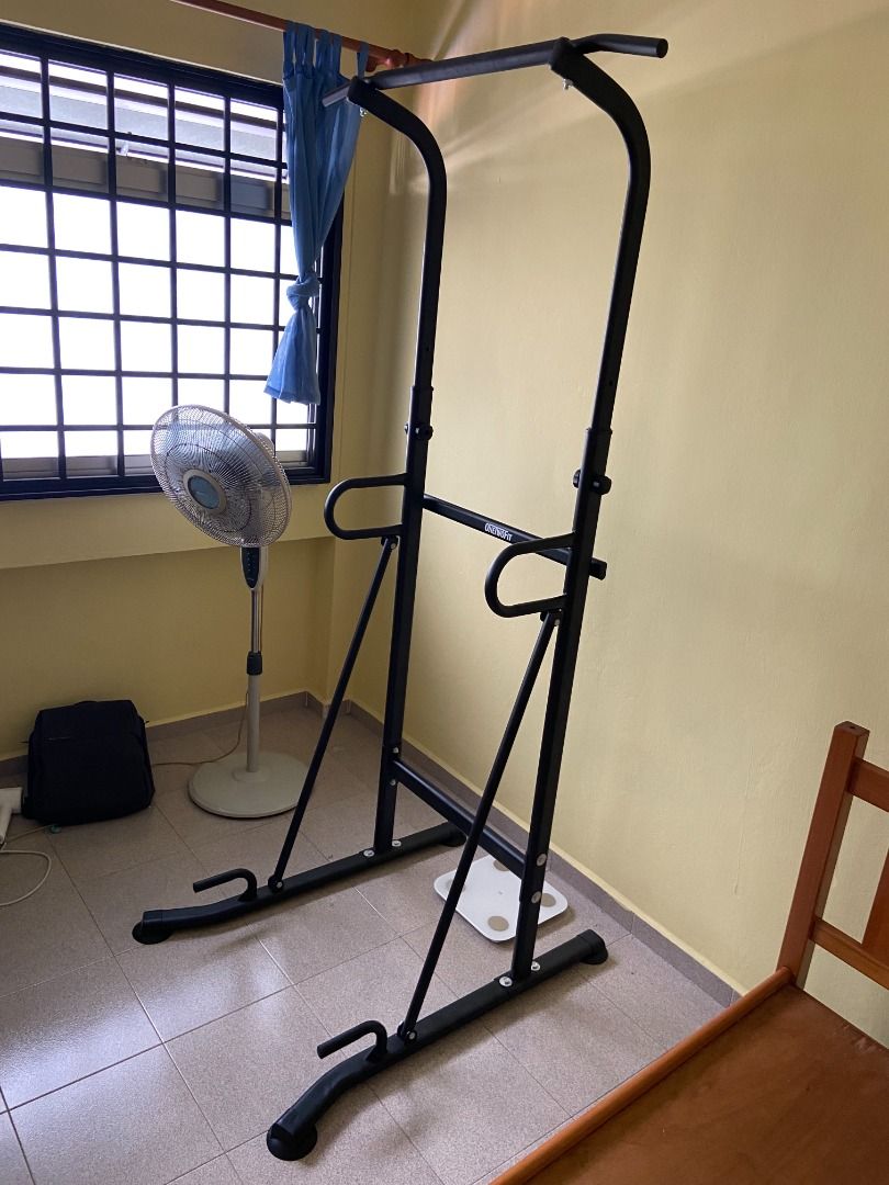 OneTwoFit Adjustable Pull Up Bar Station Sports Equipment