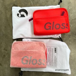 [1 more available] Glossier ~ Atlanta Glossier ~ Atlanta Exclusive mini red beauty bag