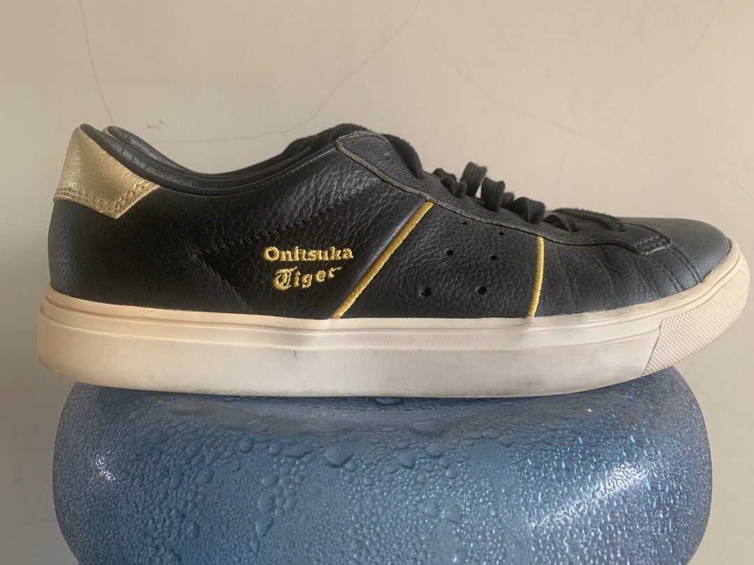 onitsuka tiger lawnship black
