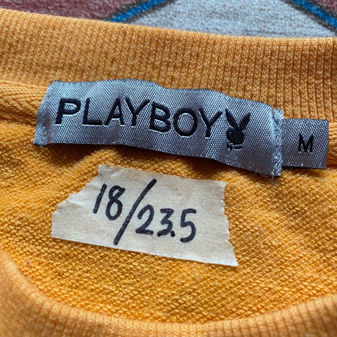 Orange playboy top jumper