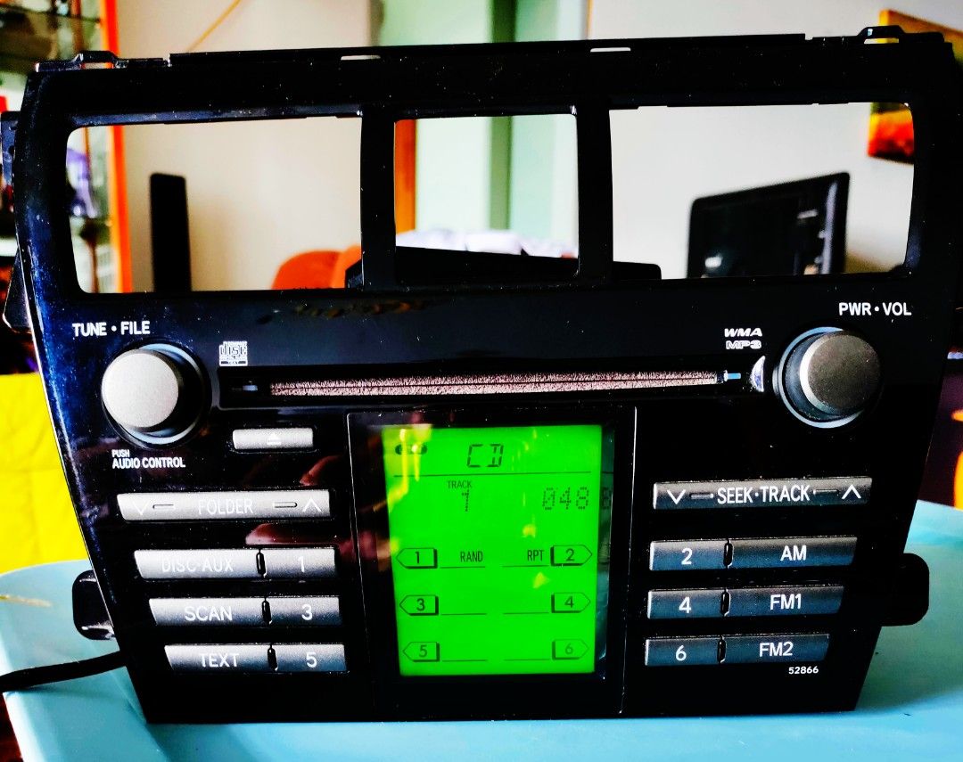 Original car Radio & CD TOYOTA Vios ncp93, Auto Accessories on Carousell