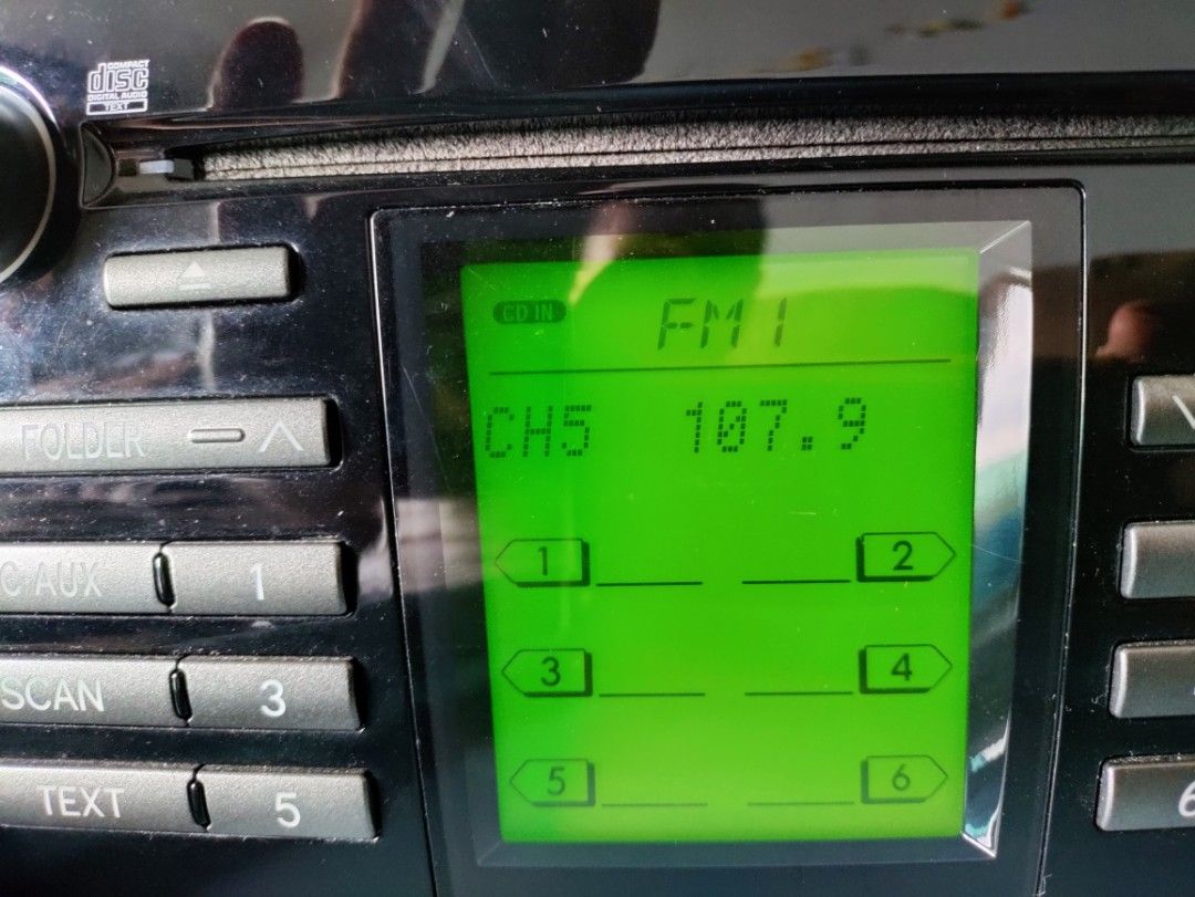 Original car Radio & CD TOYOTA Vios ncp93, Auto Accessories on Carousell