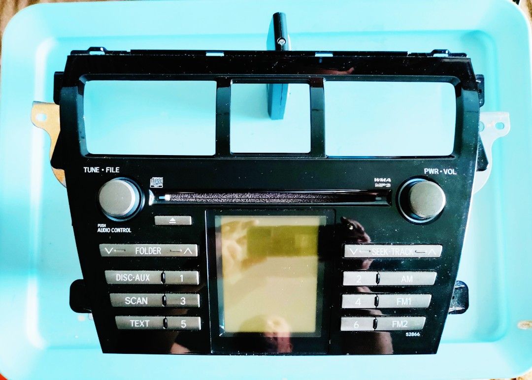 Original car Radio & CD TOYOTA Vios ncp93, Auto Accessories on Carousell