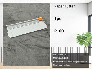 Paper cutter