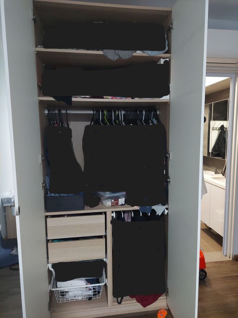 PAX Wardrobe, Furniture & Home Living, Furniture, Shelves, Cabinets ...