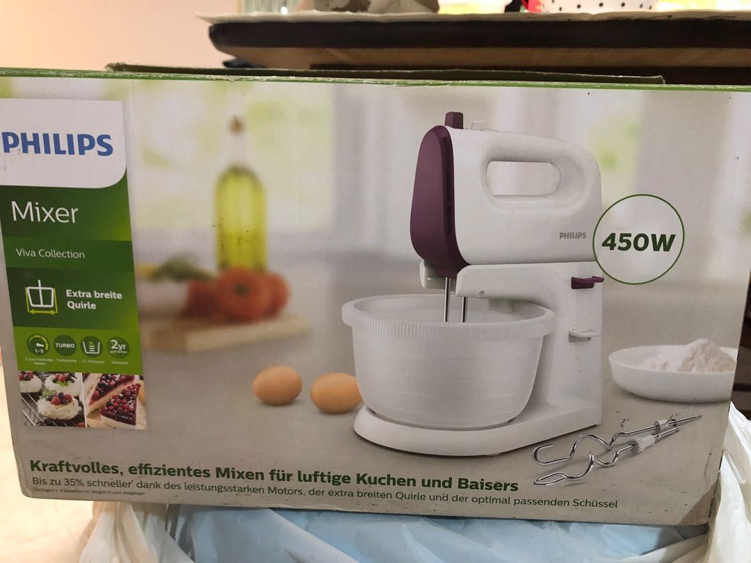 Philips Viva collection stand mixer HR3745, TV & Home Appliances