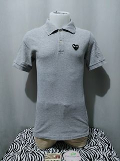 Play by Comme des Garcons classic polo shirt grey