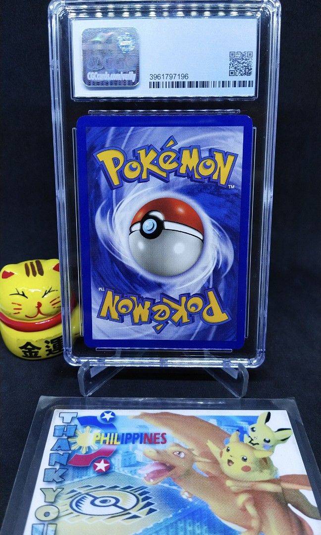 Pokemon GRADED Card CGC 9 PINSIR 9/64 HOLO (JUNGLE "NO SET