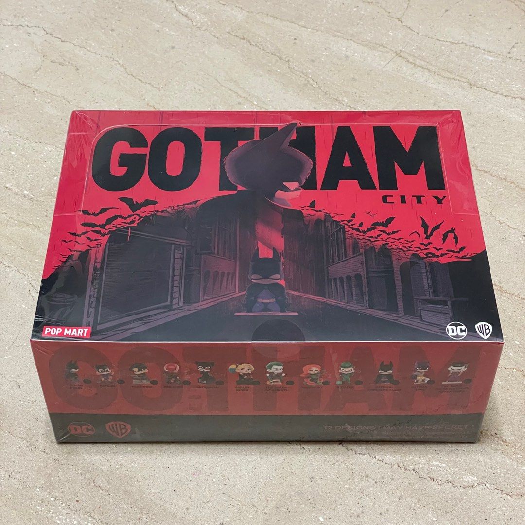 POP MART DC Gotham City Series Full Set Sealed Blind Box Action