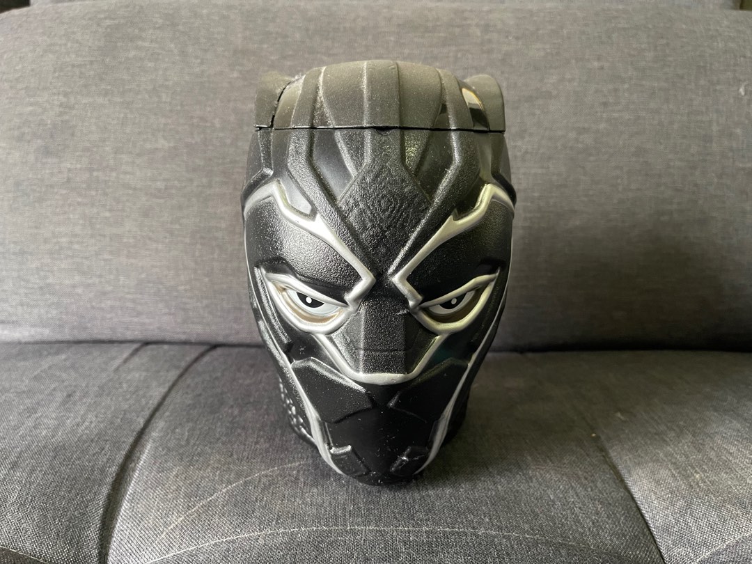 Popcorn Bucket Coin Marvel Black Panther, Hobbies & Toys, Toys & Games