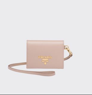 Prada name card holder - prada business card holder, Luxury, Accessories on  Carousell