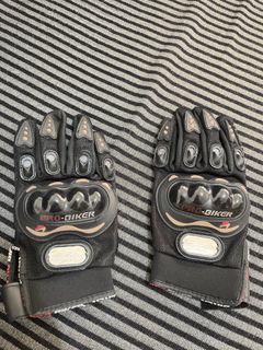 Pro biker motorcycle gloves
