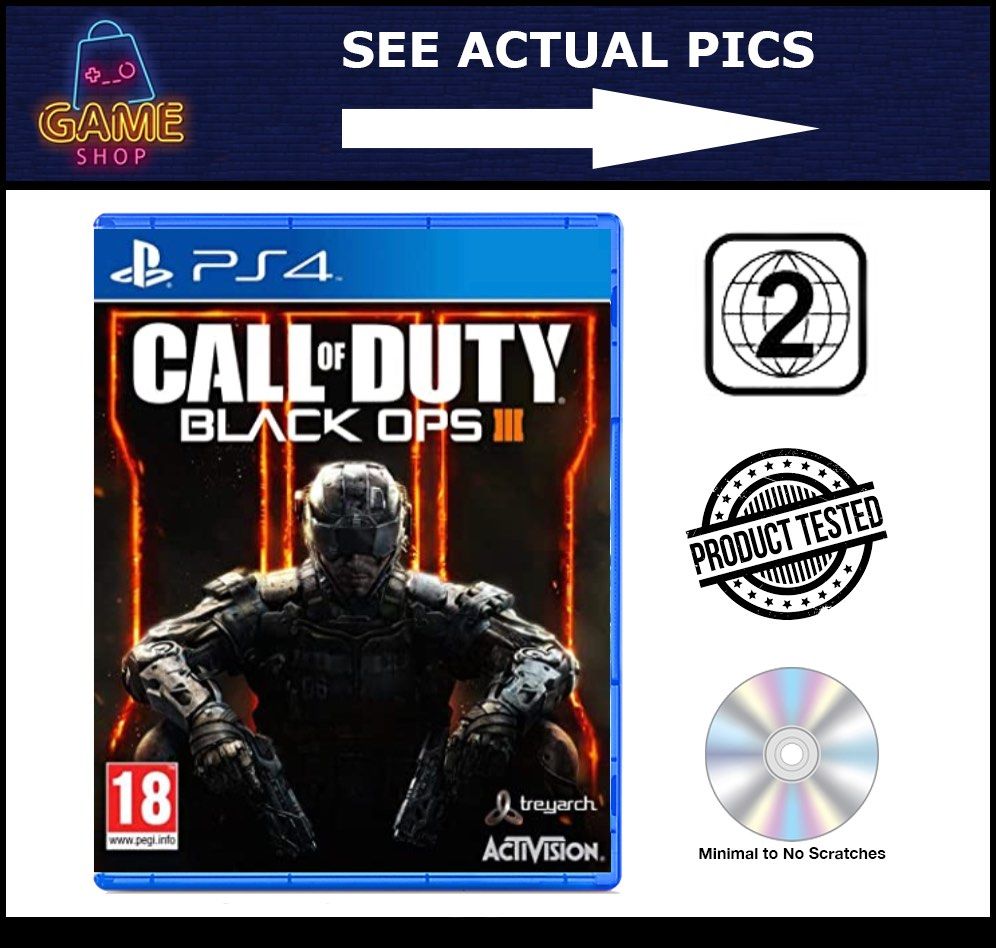  Call of Duty: Black Ops III - Standard Edition - Xbox One :  Activision Inc: Video Games