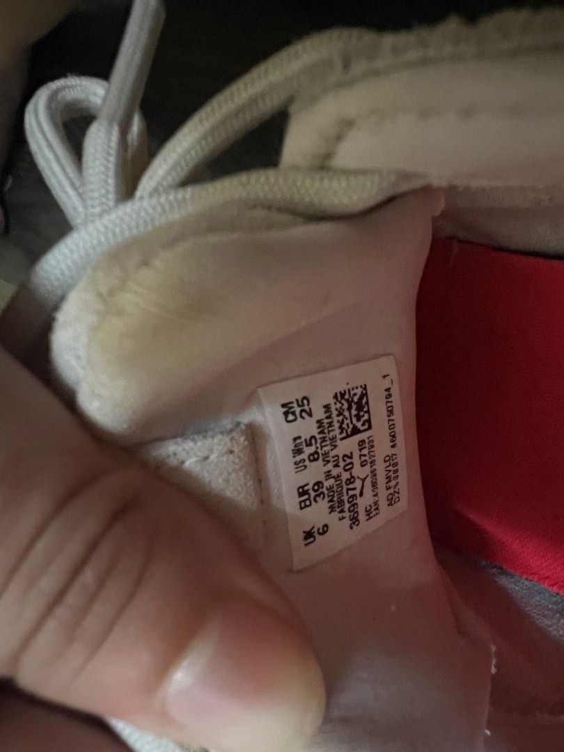 puma thunder spectra white