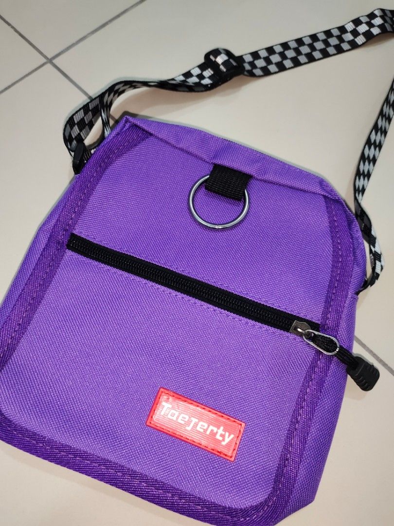 Purple swag style shoulder strap bag, Women's Fashion, Bags & Wallets, Shoulder Bags on Carousell