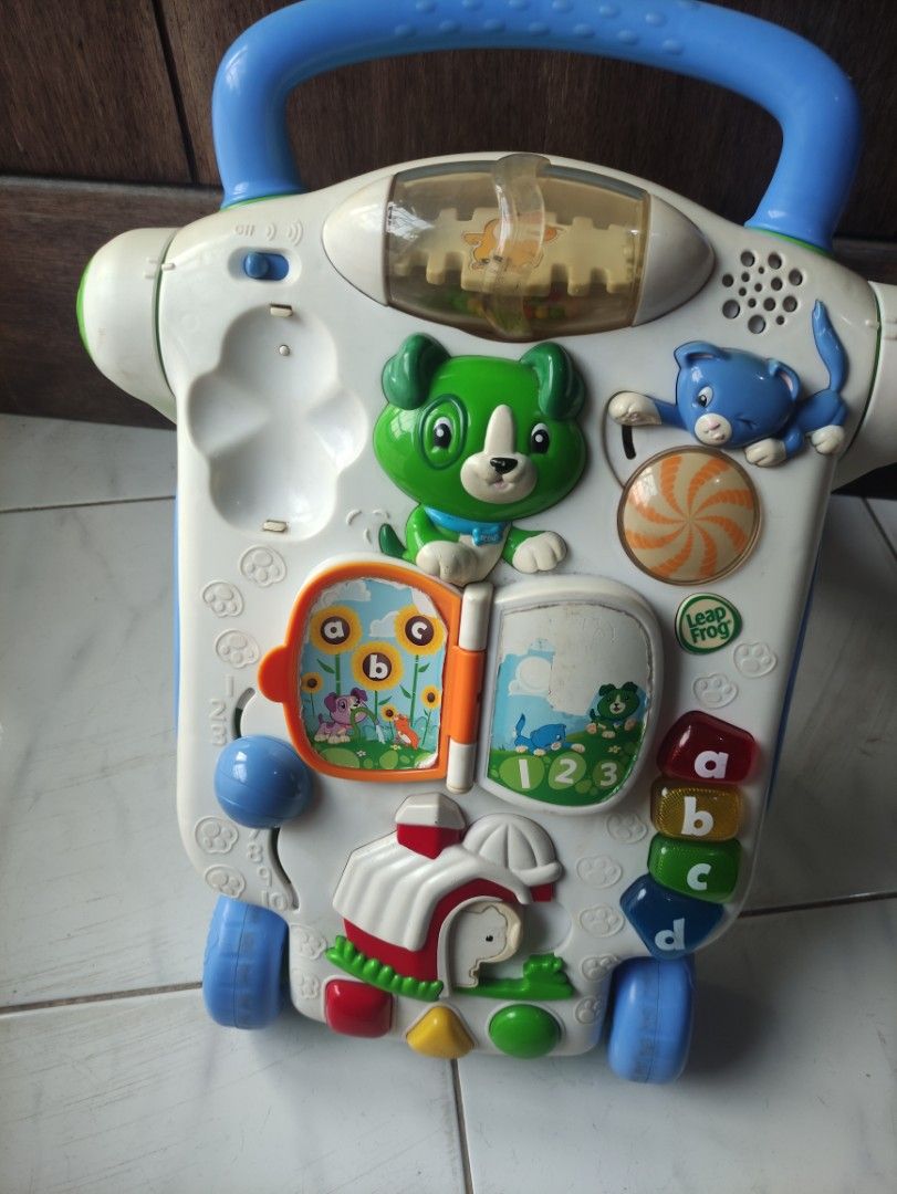 Leapfrog push walker clearance