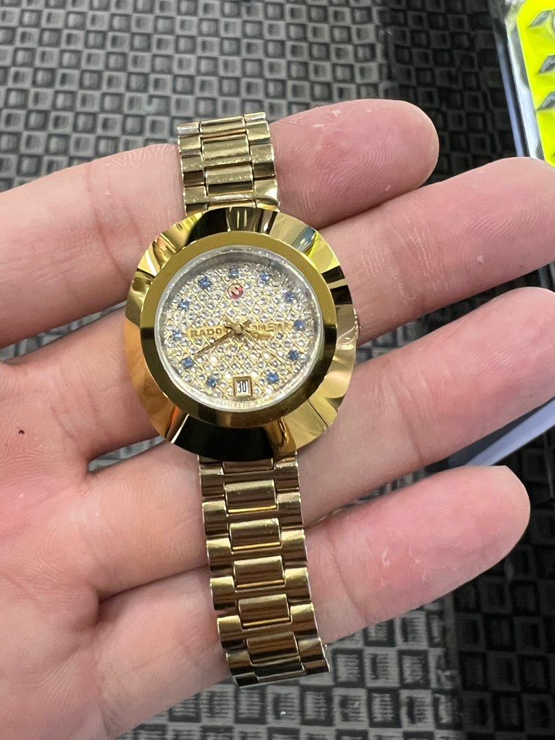 RADO DIASTAR SWISS MADE LADIES FULL DIAMOND AUTOMATIC R12416393