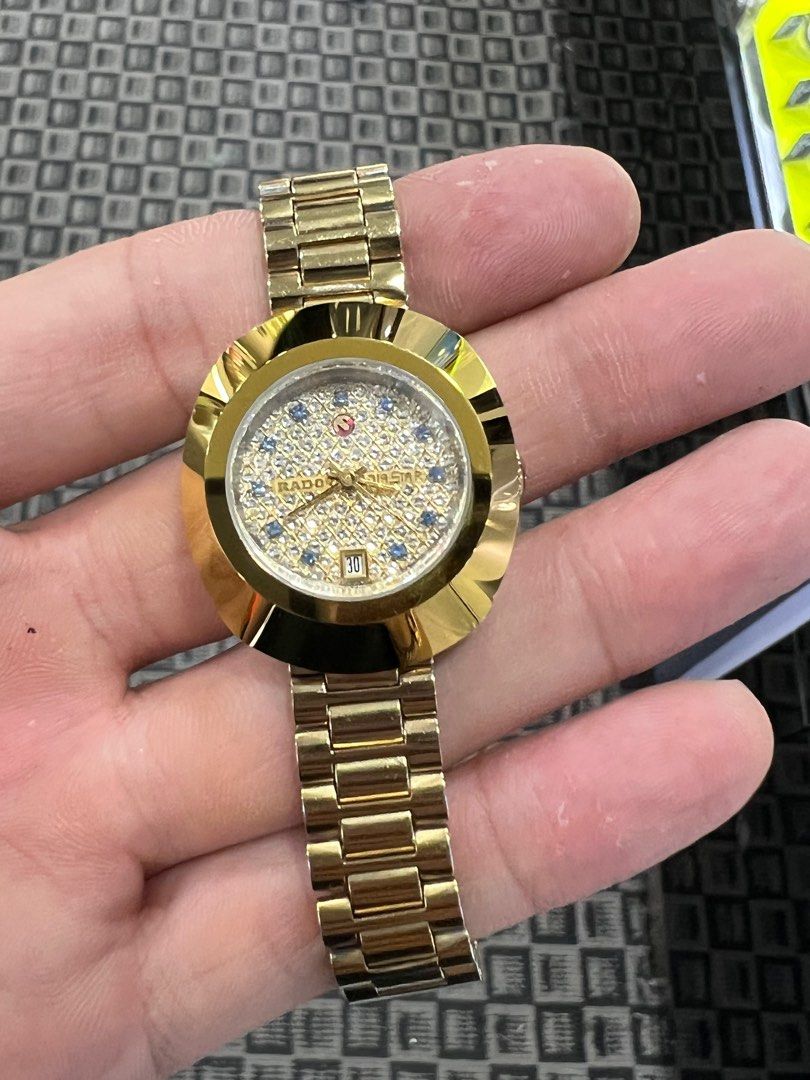 RADO DIASTAR SWISS MADE LADIES FULL DIAMOND AUTOMATIC R12416393