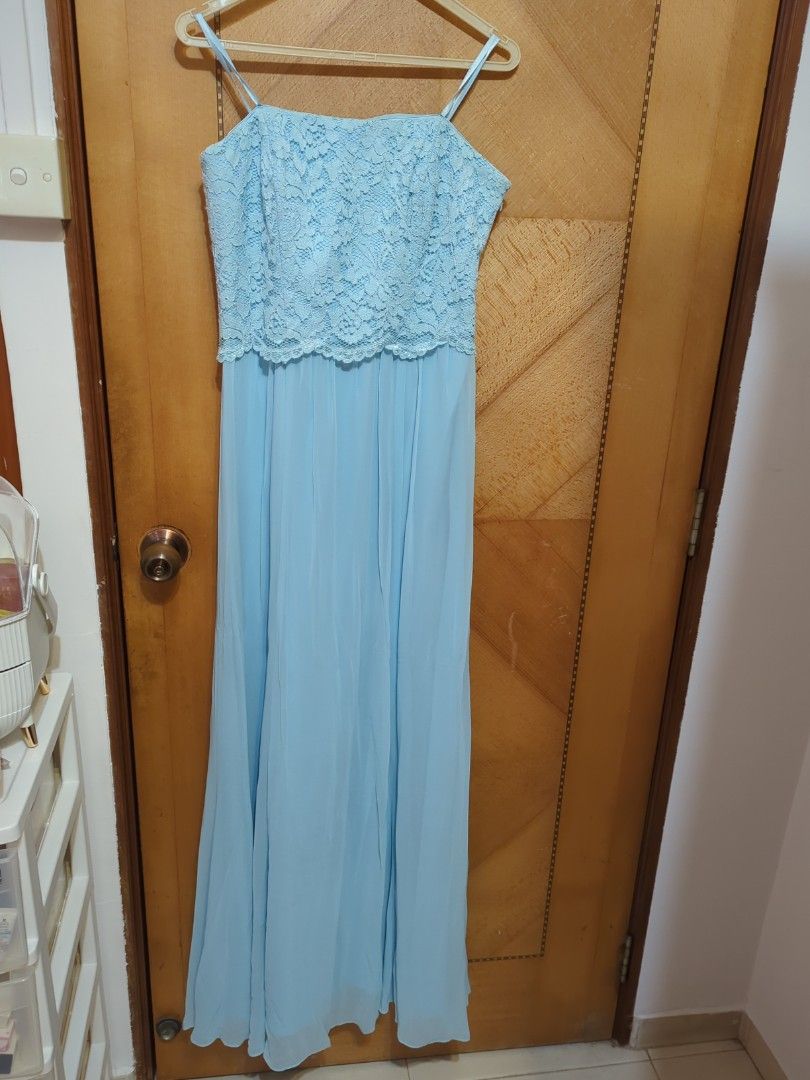 Ralph lauren top baby blue dress