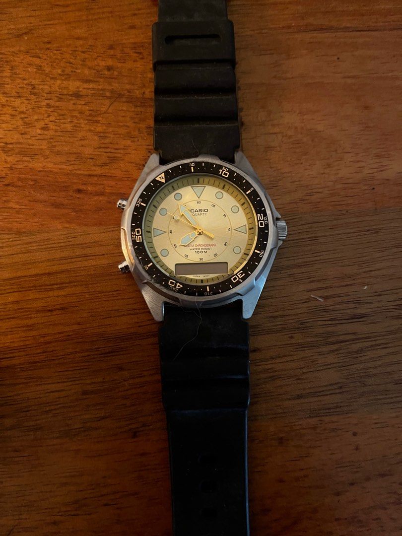 Rare Vintage Casio Dive Watch AMW 320R Men s Fashion Watches