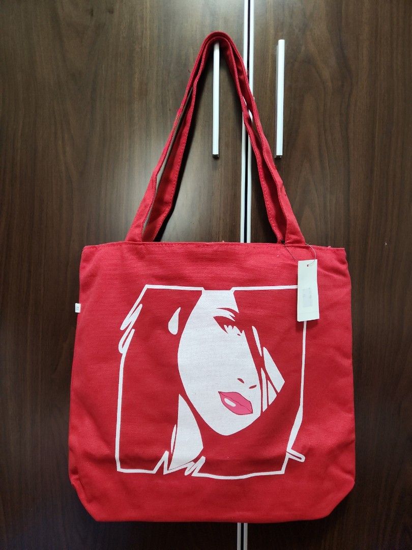 Red tote purse online